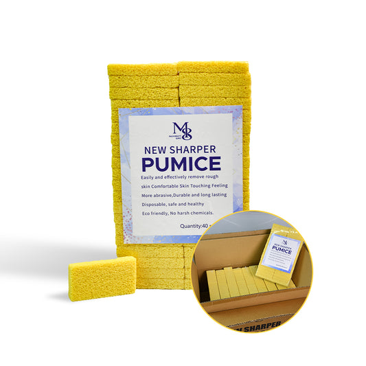 Wholesale New Material Pumice Pad Yellow Blue Optional | 800Pcs Full Carton Foot Care Pads