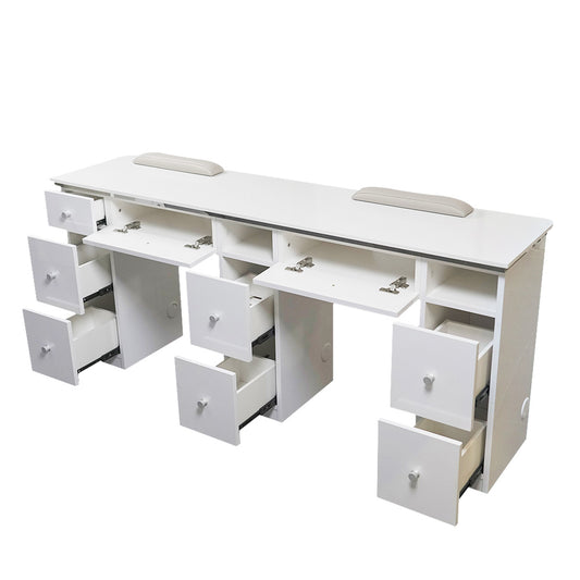 Wholesale Double Station Nail Manicure Table (Please call for further information)