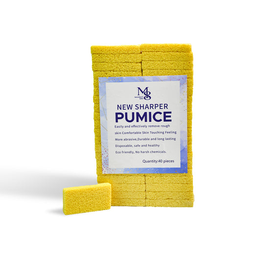 New Material Pumice Pad Yellow Blue Optional | 40Pcs/Bag