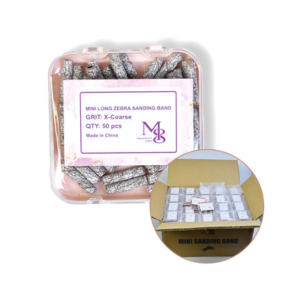 mini long sanding bands zebra fit 3*20mm mandrel bits 80/120/150/240#Grit（10000pcs/ctn)