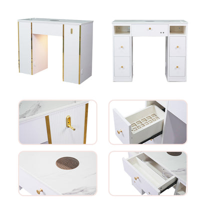 Wholesale Modern LED Nail Manicure Workstation（Please call for further information）