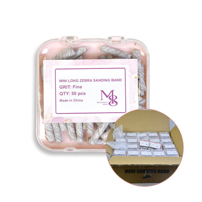 mini long sanding bands zebra fit 3*20mm mandrel bits 80/120/150/240#Grit（10000pcs/ctn)
