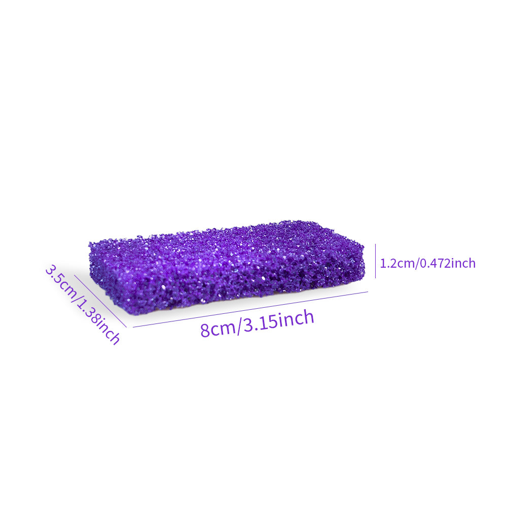 Purple Mini Disposable Pumice Pad 8×3.5×1.2cm | Single Piece Foot Care Pad