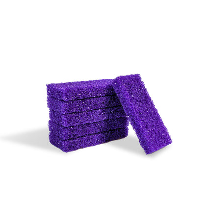 Wholesale Purple Mini Disposable Pumice Pad | 1600Pcs Full Carton Foot Care Supplies