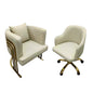 Wholesale Nail Salon Chair Set Premium Leather Customer Sofa & Technician Rolling Chair（Please call for further information）