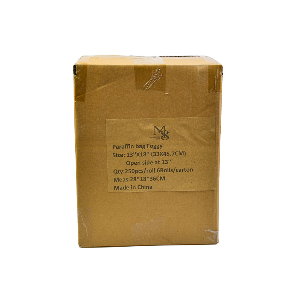 Wholesale Foggy Paraffin Wax Bags 6Rolls/CTN 13" Side Opening Disposable Spa Hand Bags