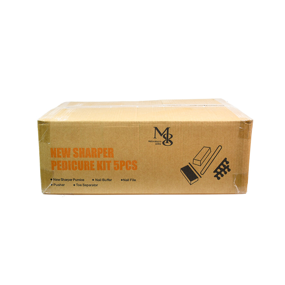 M8 Disposable Pedicure Kit 5pcs - New shaper pumice (200set/ctn)