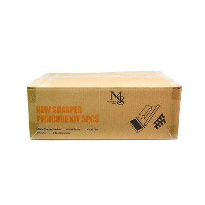M8 Disposable Pedicure Kit 5pcs - New shaper pumice (200set/ctn)