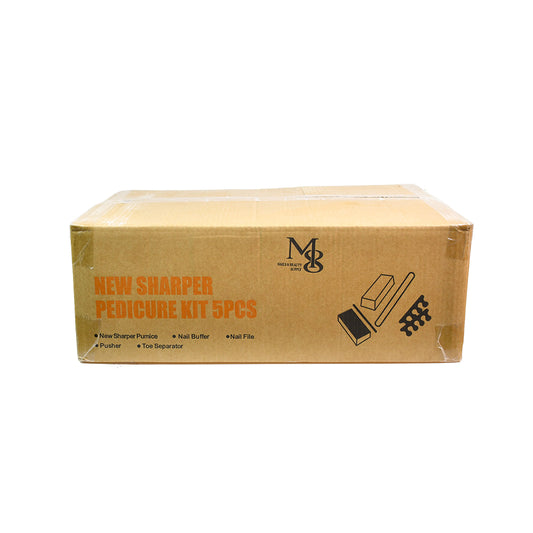 M8 Disposable Pedicure Kit 5pcs - New shaper pumice (200set/ctn)