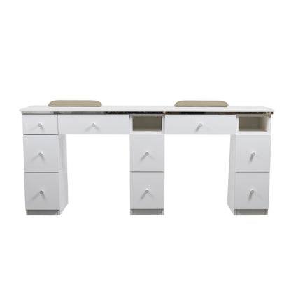 Wholesale Double Station Nail Manicure Table （Please call for further information）