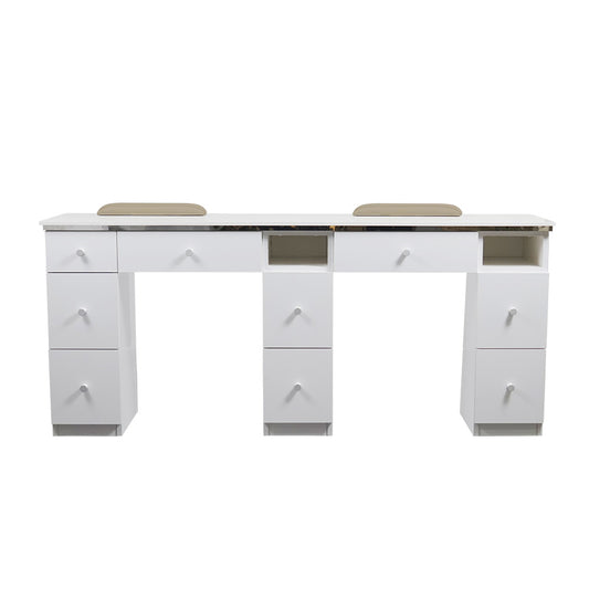 Wholesale Double Station Nail Manicure Table （Please call for further information）