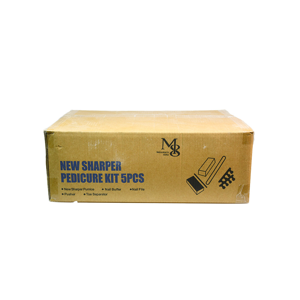 M8 Disposable Pedicure Kit 5pcs - New shaper pumice (200set/ctn)