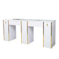 Wholesale Modern Double Person Nail Manicure Workstation （Please call for further information）