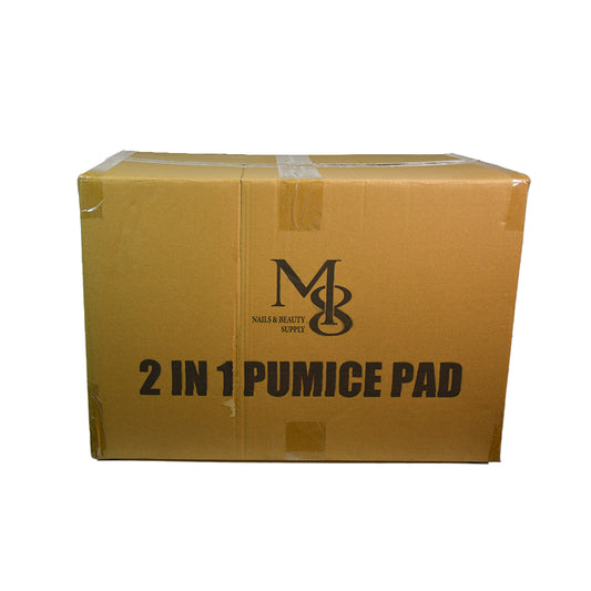 Wholesale 2 In 1 Pumice Pad, 48Packs/CTN 12Pcs/Pack Dual Grit Purple Coarse & Light Purple Fine Foot Exfoliating Pumice Pad
