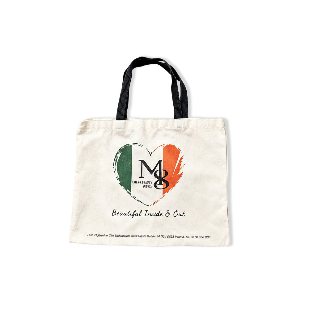 Black Shoulder Canvas Shopping Bag Reusable Large Capacity Tote Bag For Daily Use