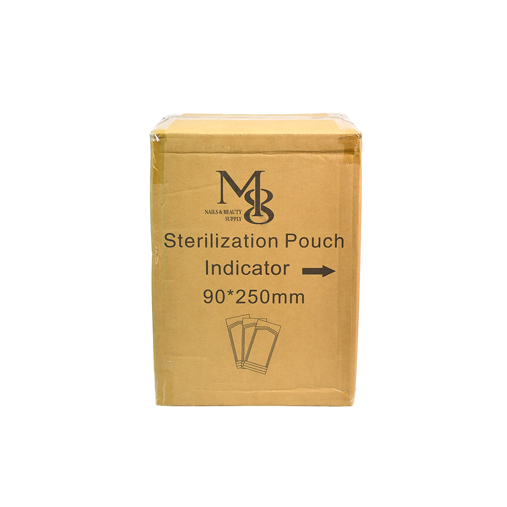 Wholesale Sterilization Pouch With Indicator Thumb Notch 4000Pcs Carton For Nail Salon Supply（90*250mm）