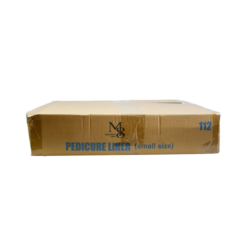 112cm Blue Disposable Pedicure Liner Strips Vacuum Packing | 400Pcs Carton