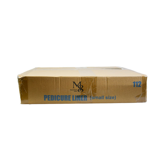 112cm Blue Disposable Pedicure Liner Strips Vacuum Packing | 400Pcs Carton