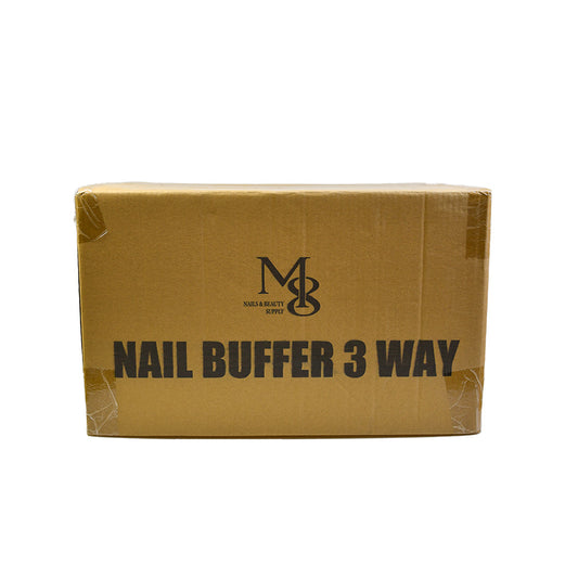 3 way buffer 80/80/100#Grit purple (500pcs/ctn)