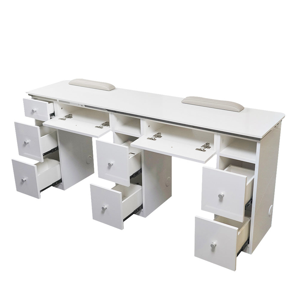Wholesale Double Station Nail Manicure Table （Please call for further information）