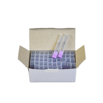 50Pcs Box Fine Grit F Round Top Cylinder Diamond Nail Bits 3*10mm Nail Salon Wholesale (50pcs/box)