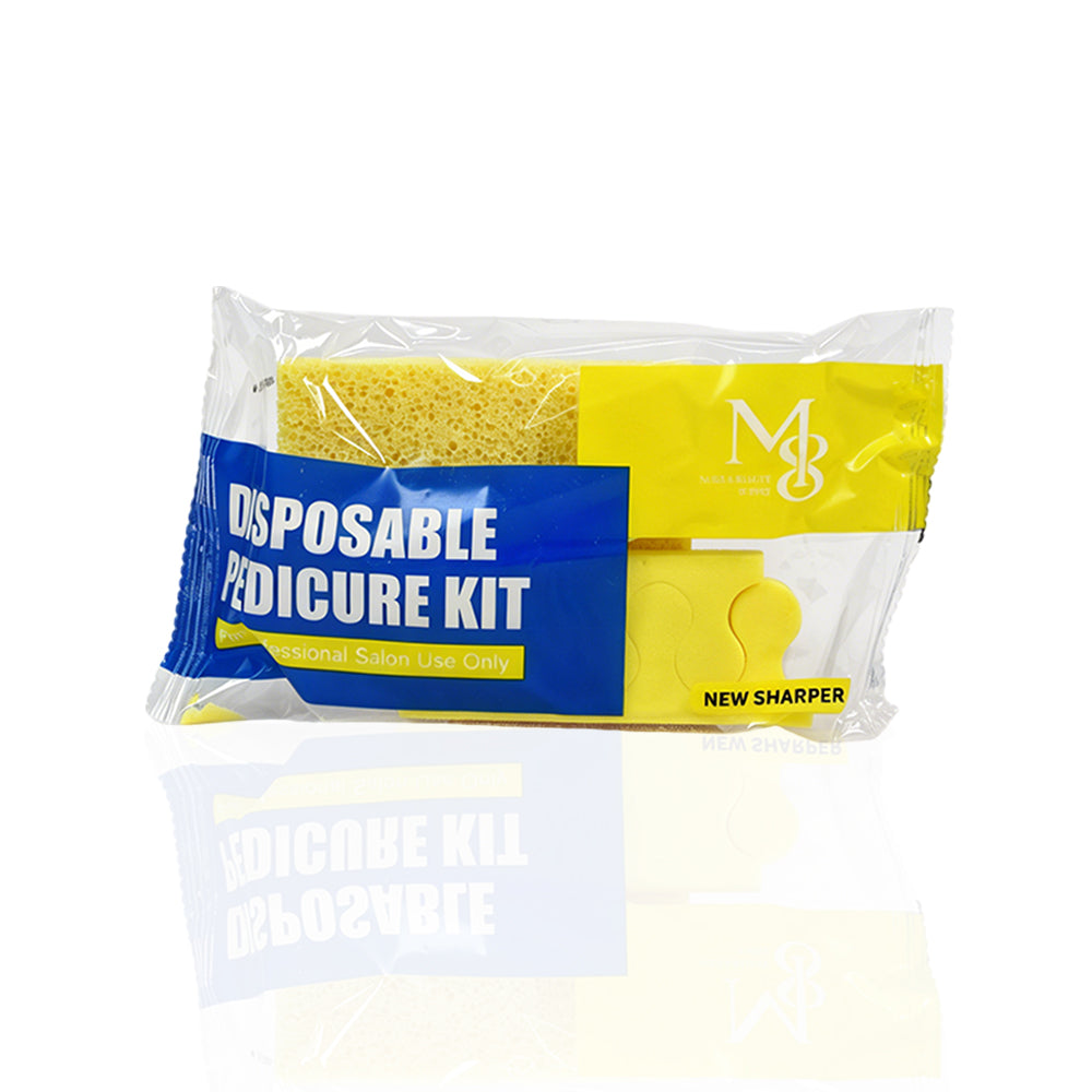 M8 Disposable Pedicure Kit 5pcs - New shaper pumice (200set/ctn)