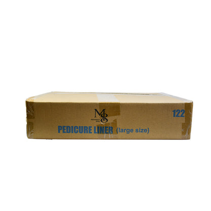 122cm Disposable Pedicure Liner Strips Vacuum Packed Blue Clear Optional | 400Pcs Carton
