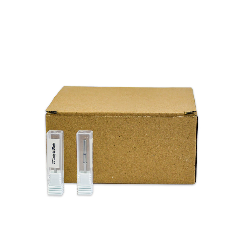 Silver Mini Long Sanding Band Mandrel With Spring | Fits 3×20mm Sanding Bands（50pcs/box）