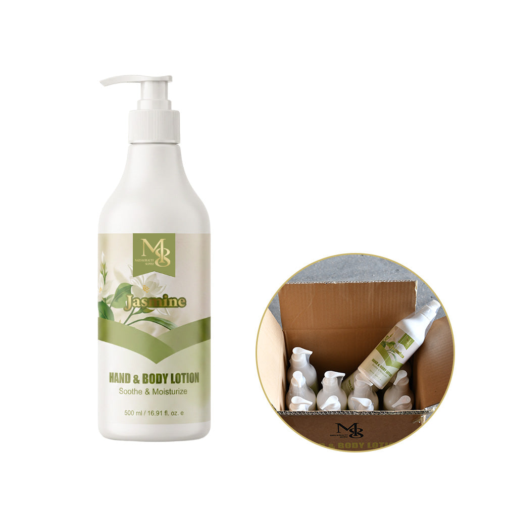 Wholesale Hand & Body Lotion, 12Pcs/CTN 500ml Per Bottle, 6 Natural Fragrances Moisturizing Body Skin Lotion
