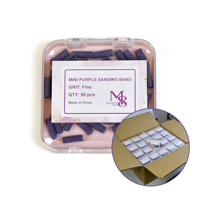 mini sanding bands purple fit 3mm mandrel bits 120/150/240#Grit（10000pcs/ctn）