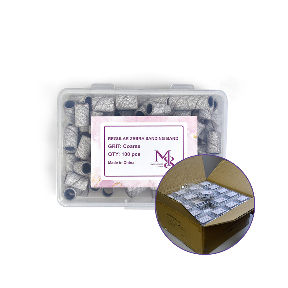 regular sanding bands zebra fit 6.3mm mandrel bits 80/120/150/240#Grit (10000pcs/ctn)