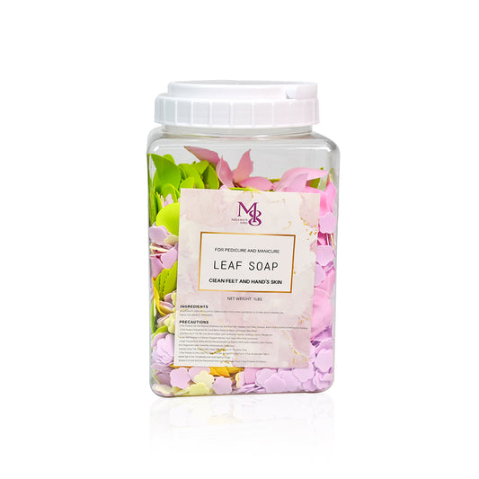 454g/1LB Flower Soap, Hand & Foot Cleansing Soap, Assorted Flower & Leaf Shapes