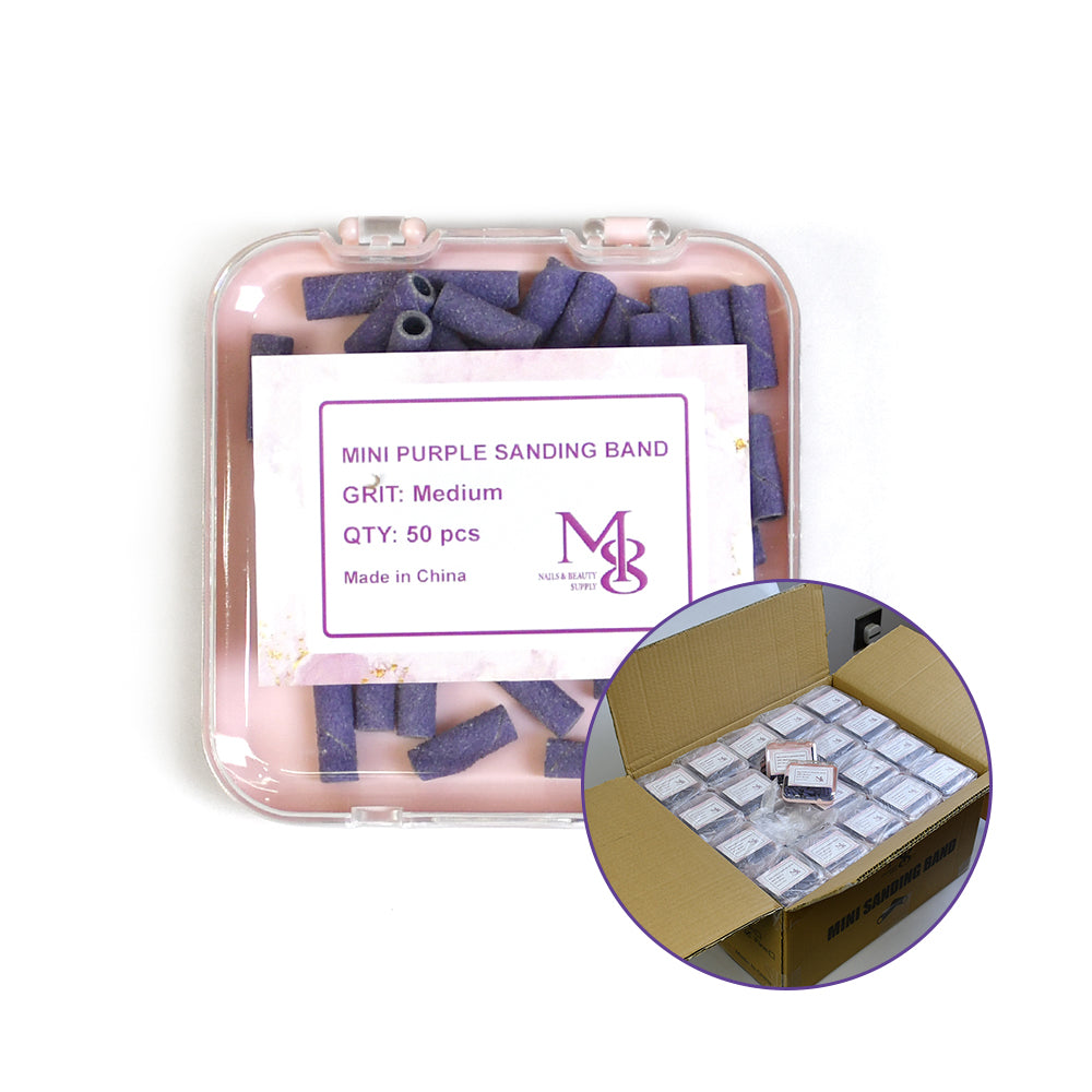 mini sanding bands purple fit 3mm mandrel bits 120/150/240#Grit（10000pcs/ctn）