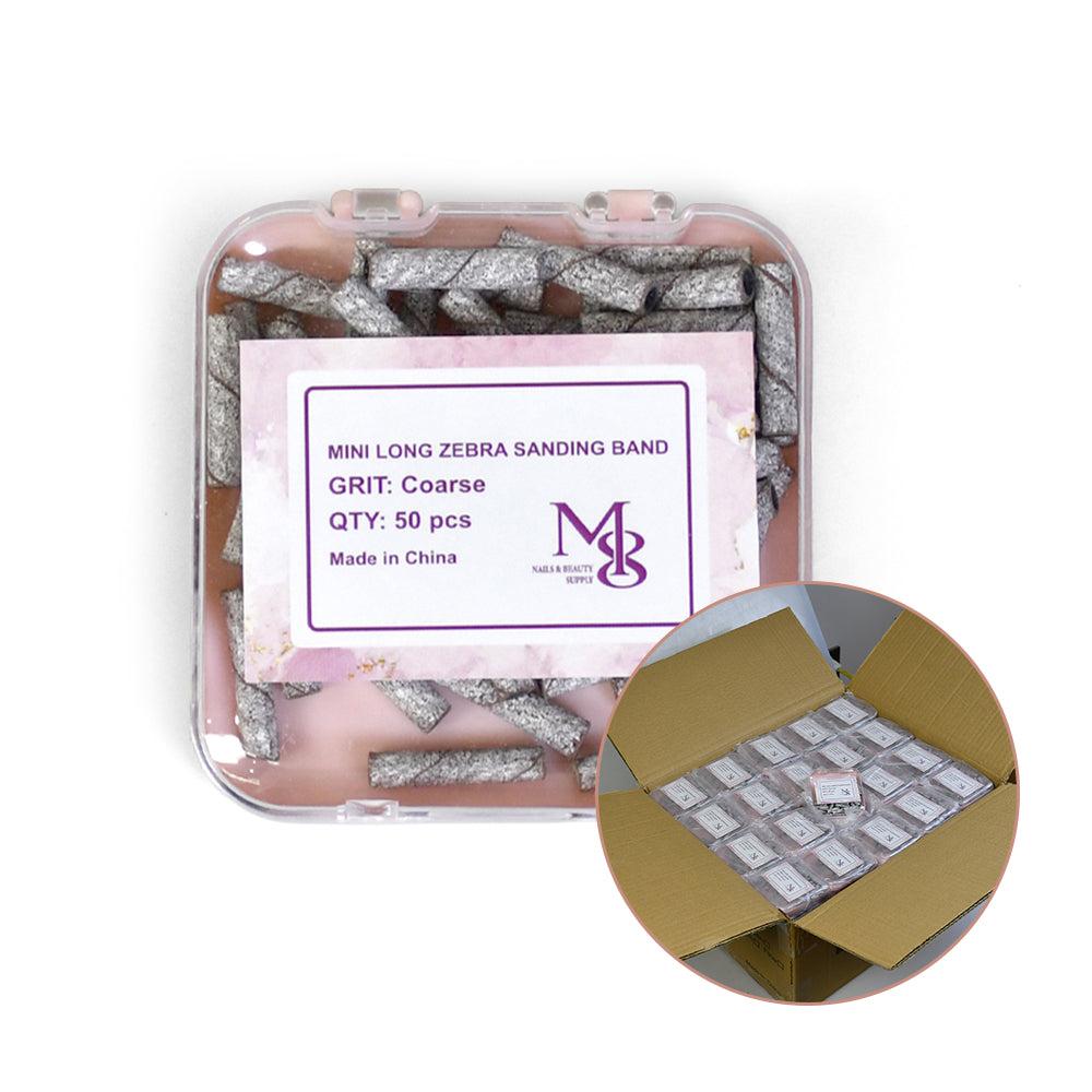 mini long sanding bands zebra fit 3*20mm mandrel bits 80/120/150/240#Grit（10000pcs/ctn)