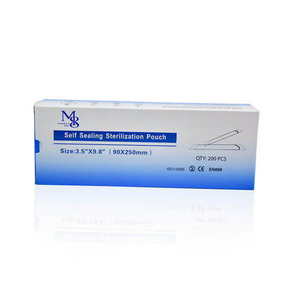 Sterilization Pouch With Indicator & Thumb Notch 200Pcs Box（200pcs/box）