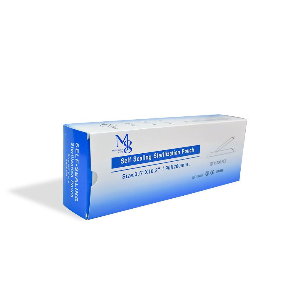 Wholesale Sterilization Pouch With Indicator Thumb Notch 4000Pcs Carton For Nail Salon Supply（90*260mm）