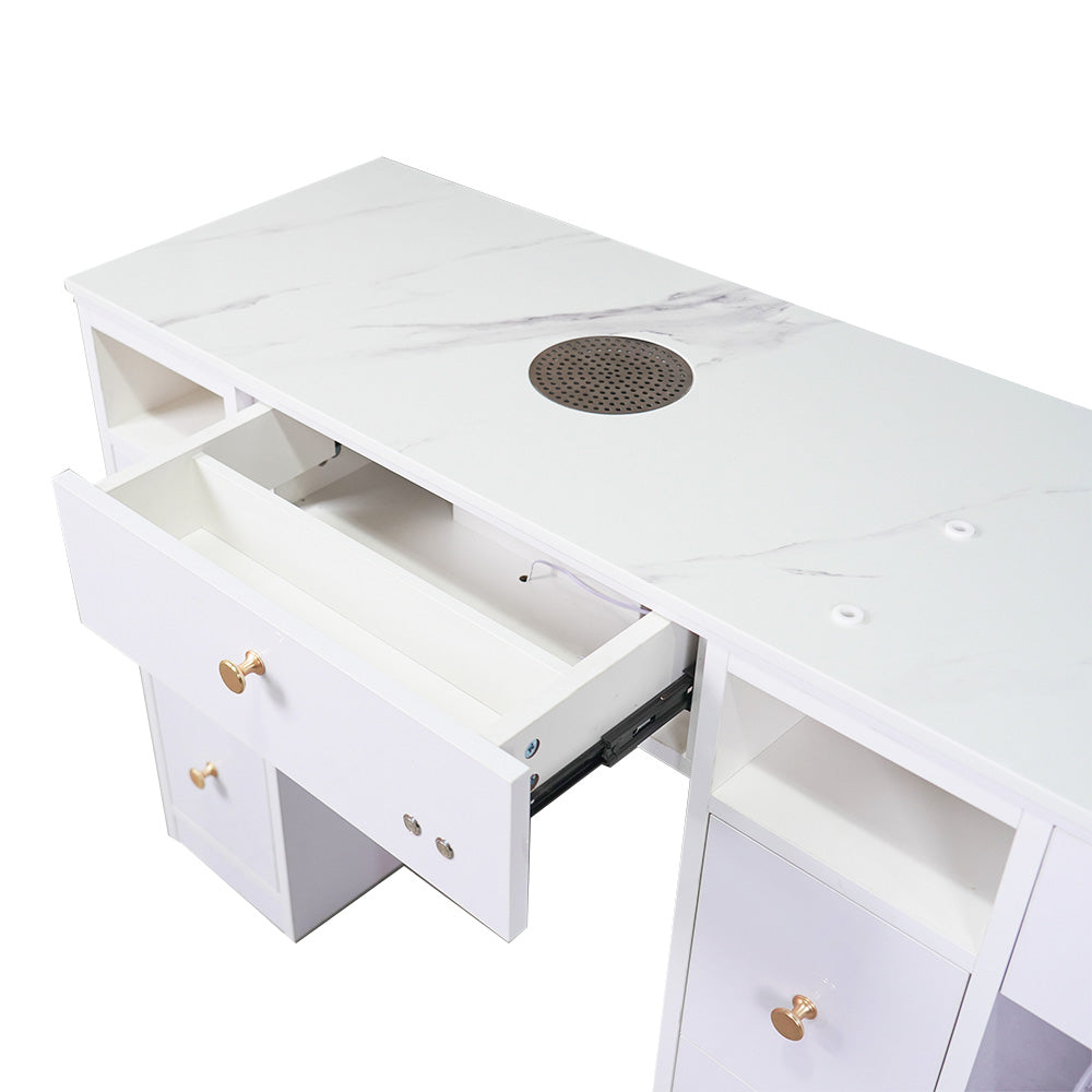 Wholesale Modern Double Person Nail Manicure Workstation （Please call for further information）
