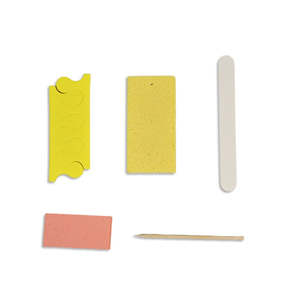 M8 Disposable Pedicure Kit 5pcs - New shaper pumice (200set/ctn)