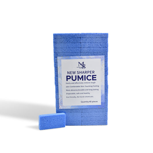 New Material Pumice Pad Yellow Blue Optional | 40Pcs/Bag