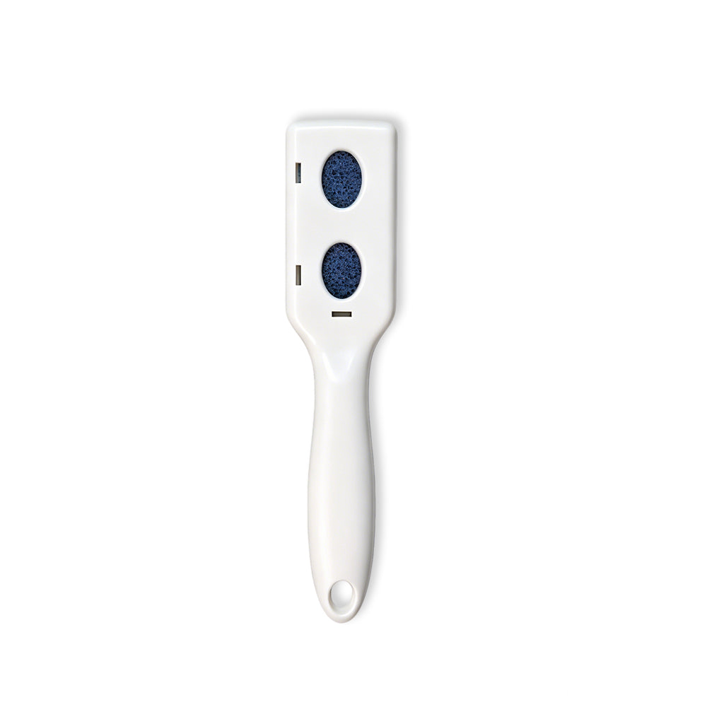 Foot File With New Sharper Blue Pumice Plastic Handle