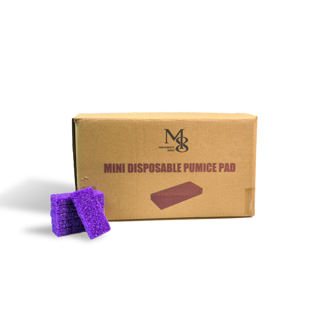Wholesale Purple Mini Disposable Pumice Pad | 1600Pcs Full Carton Foot Care Supplies