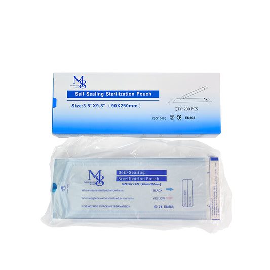 Sterilization Pouch With Indicator & Thumb Notch 200Pcs Box（200pcs/box）