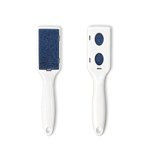 Foot File With New Sharper Blue Pumice Plastic Handle