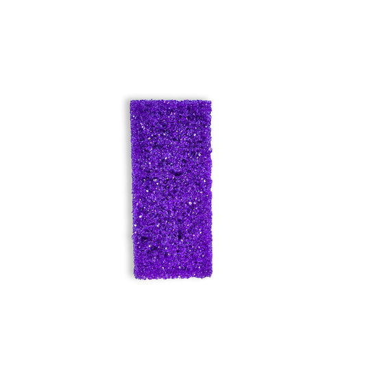 Purple Mini Disposable Pumice Pad 8×3.5×1.2cm | Single Piece Foot Care Pad