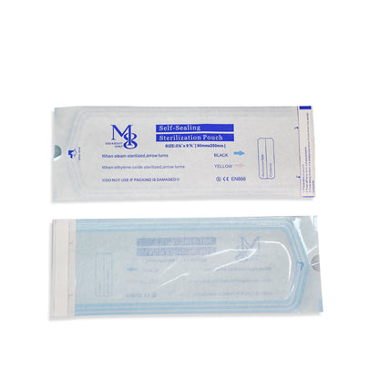 Sterilization Pouch With Indicator & Thumb Notch 200Pcs Box（200pcs/box）