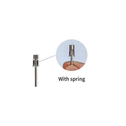 Silver Regular Sanding Band Mandrel With Spring | Fits 6.3×12.7mm Sanding Bands（50pcs/box）