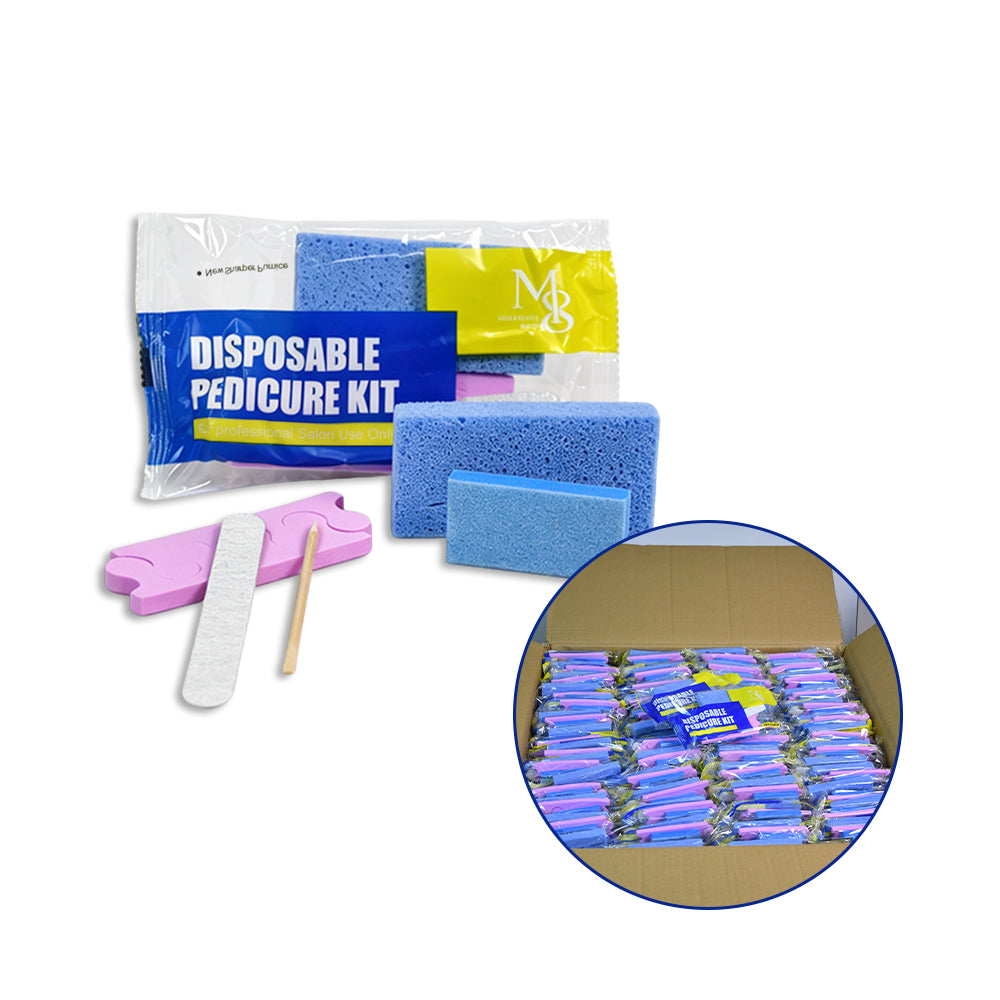 M8 Disposable Pedicure Kit 5pcs - New shaper pumice (200set/ctn)