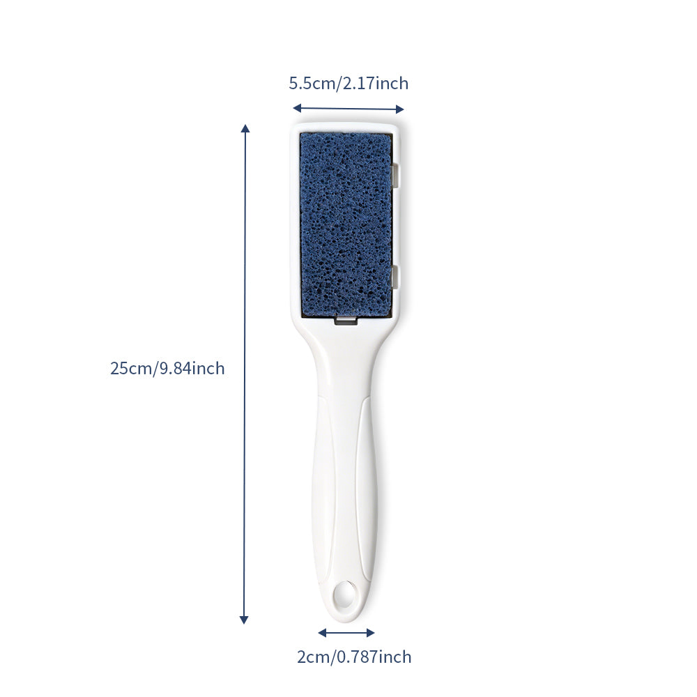 Foot File With New Sharper Blue Pumice Plastic Handle