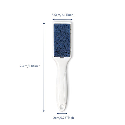 Foot File With New Sharper Blue Pumice Plastic Handle