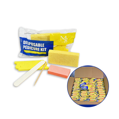 M8 Disposable Pedicure Kit 5pcs - New shaper pumice (200set/ctn)